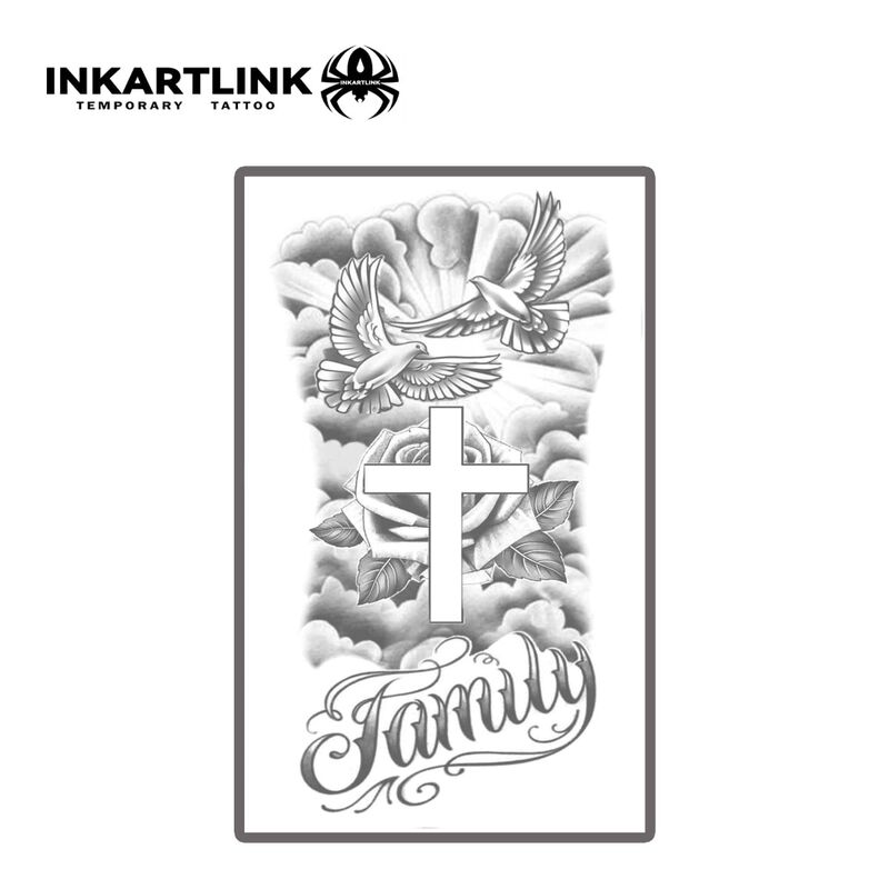 Tatuajes Temporales Inkartlink &ndash; 2 Hojas, Semi ... image number null