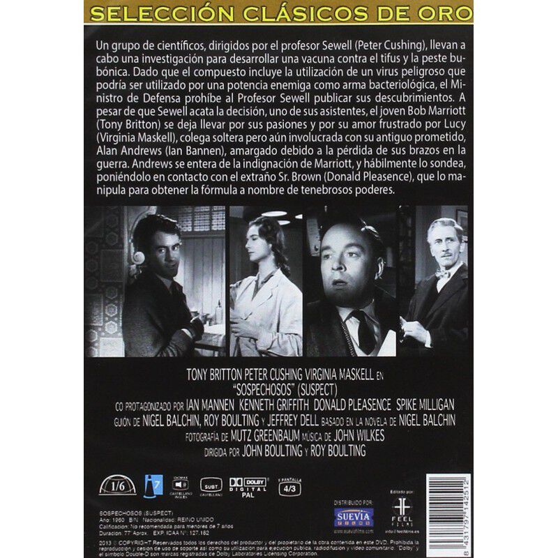 Sospechosos: Clasicos De Oro (dvd) image number null
