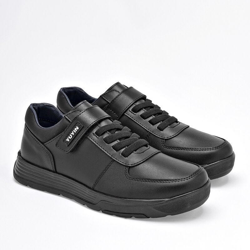Yuyin Zapato casual para joven. Negro, agujeta ... image number null