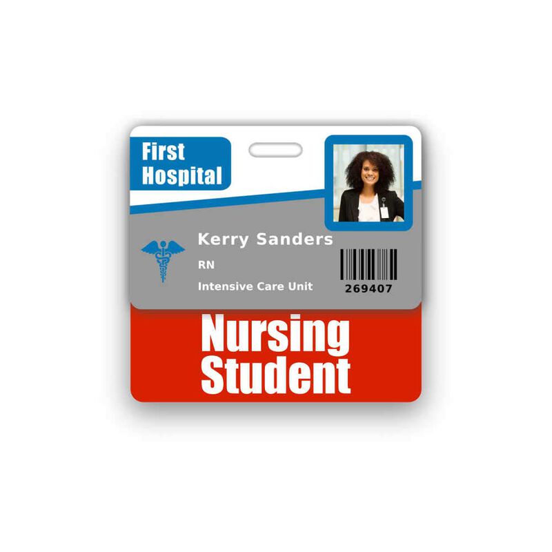 Badge Buddy Scrubs And Stuff Llc Rojo Horizonta... image number null