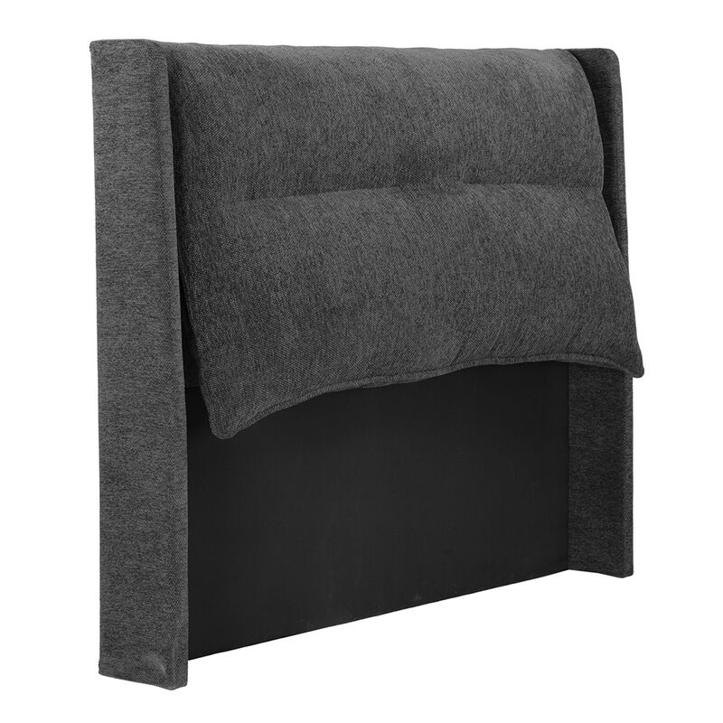 Cabecera Queen Size Dicasa Becca Gris Carb&oacute;n image number null