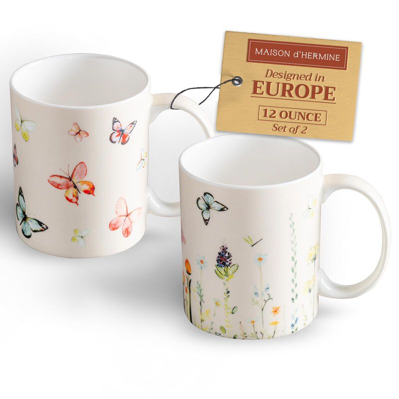 Juego De 2 Tazas De Caf&eacute; Maison D'hermine 355 m... image number null