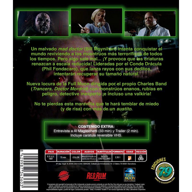 La Rebeli&oacute;n de los Monstruos BD 1997 The Creeps... image number null