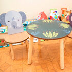 Mesita Infantil de Madera- Safari- Dise&ntilde;o Mexicano