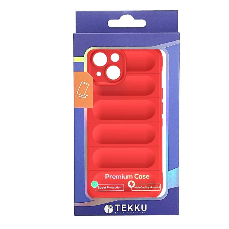 Funda Tekku Tpu Phantom Para Iphone 15 Roja image number null