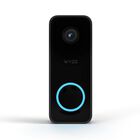 Timbre De V&iacute;deo Wyze V2 Con Cable 2k Para Grabaci&oacute;n De V&iacute;deo 24/7, Negro