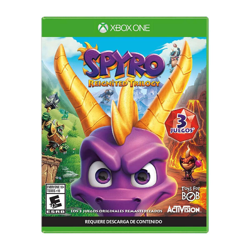 Xbox One Juego Spyro Reignited Trilogy image number null