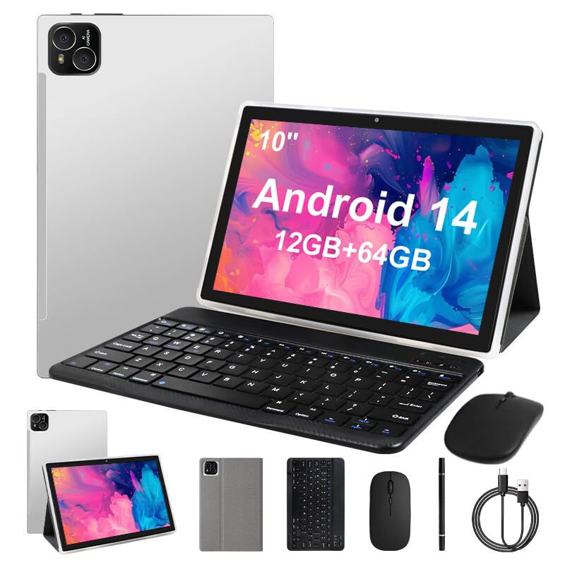Tablet Itmeipc Android 14 12 Gb Ram 64 Gb Rom 1... image number null