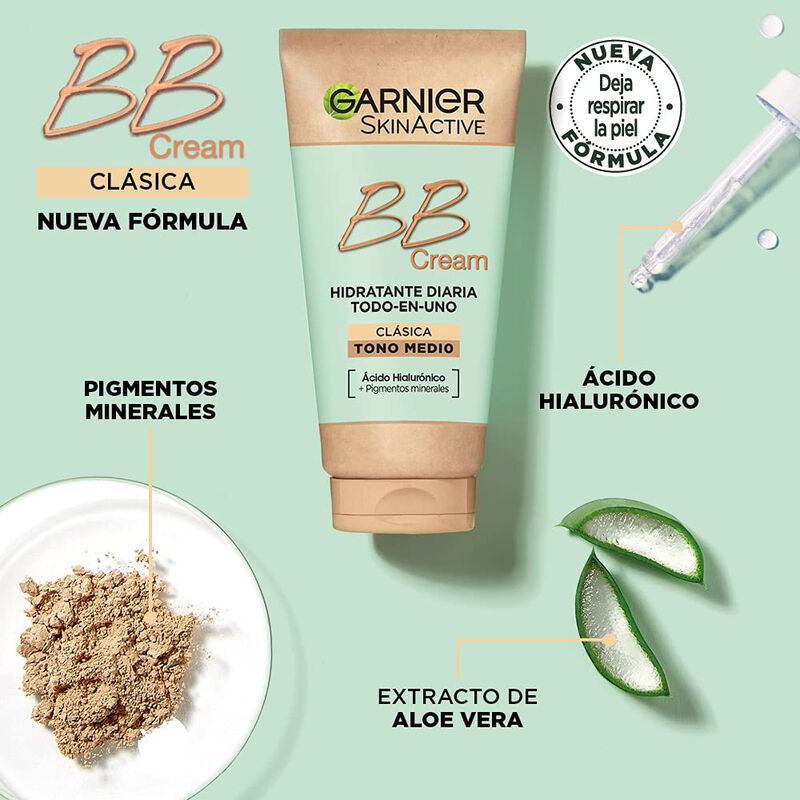 Crema Bb Garnier Natural Skin Tono Medio 50 Ml image number null