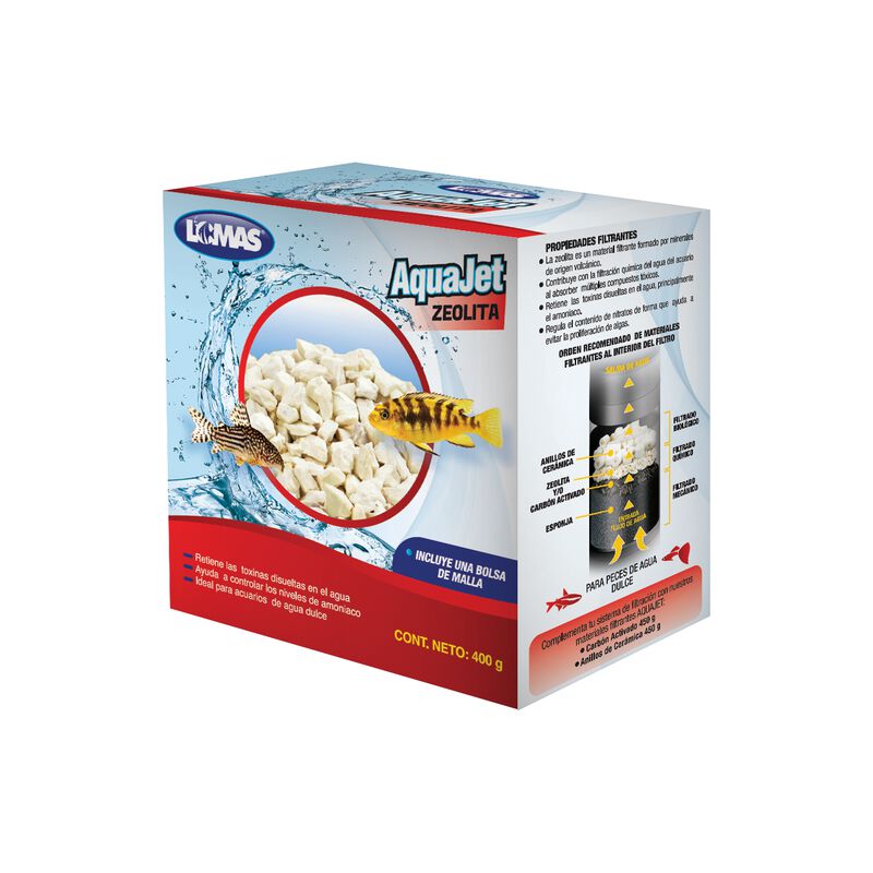 Lomas Aquajet Zeolita Para Peceras Y/o Acuarios... image number null