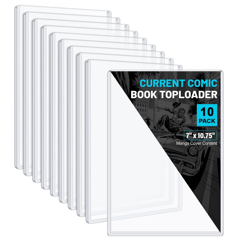 Fundas R&iacute;gidas Para C&oacute;mics Workarc Pack De 10 (... image number null