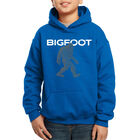Sudadera Con Capucha Word Art Para Ni&ntilde;o - Bigfoot - Azul Rey