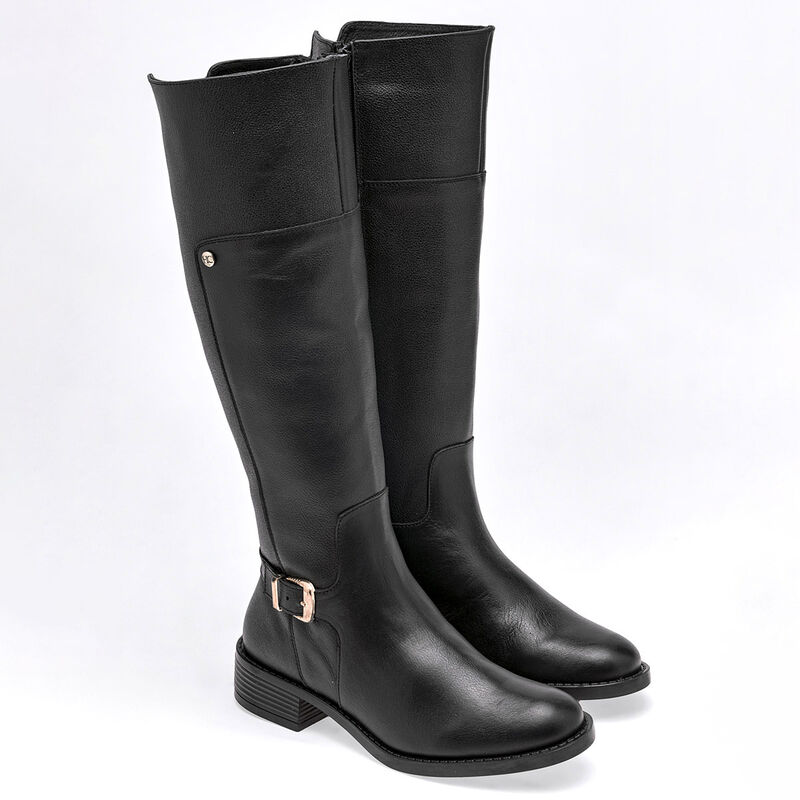 Principessa Bota para mujer negro image number null