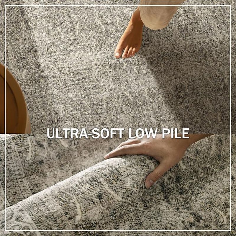 Alfombra De &Aacute;rea Palohom 244 cm &times; 152 cm Lavabl... image number null