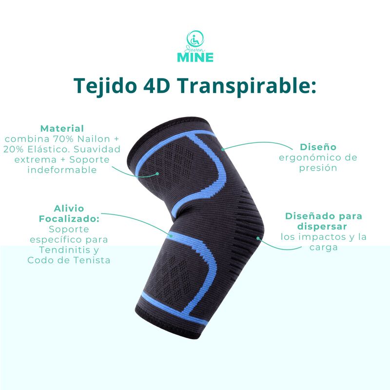 Codera Deportiva Compresi&oacute;n 4D Epicondilitis So... image number null