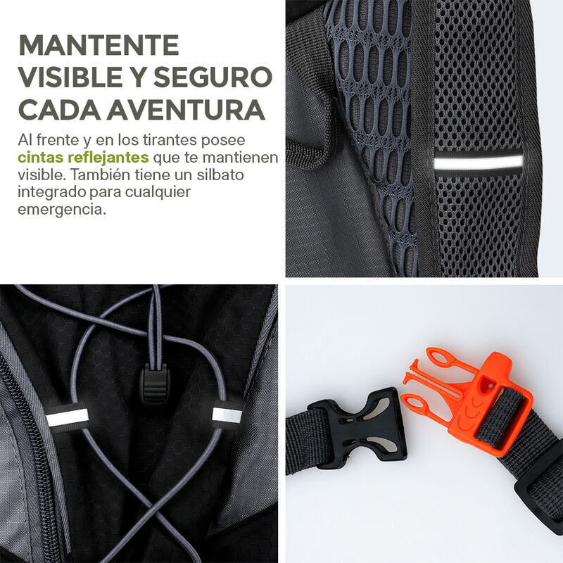 Mochila de hidratación Deportiva 2 Litros Imper... image number null