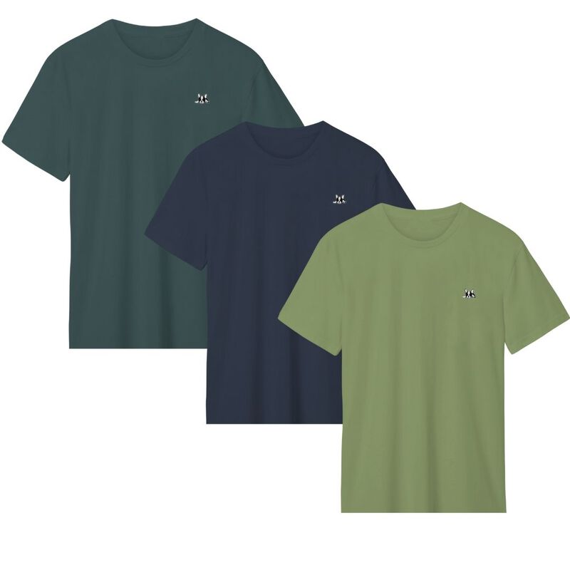 Set de 3 playeras Bark and Hide Playera Para Ho... image number null