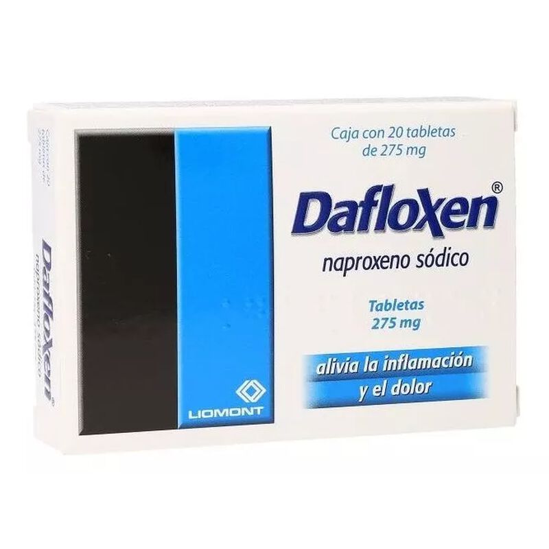Dafloxen 20 Tabletas 275mg image number null