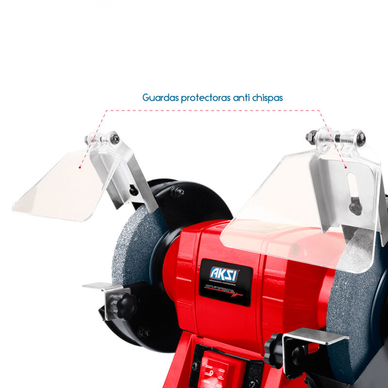 Esmeriladora de banco Aksi 150W de 5 pulg image number null