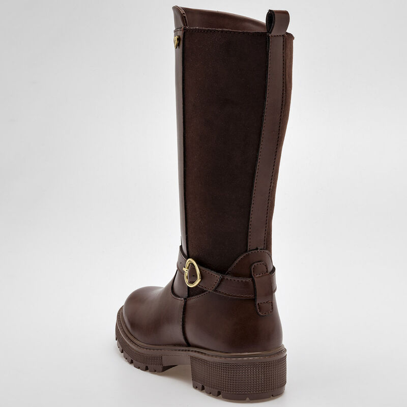 Ensue&ntilde;o Bota para ni&ntilde;a caf&eacute; image number null