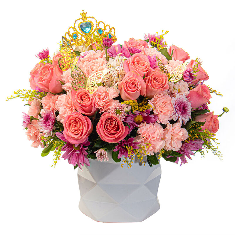 Arreglo de Corona y Mariposas image number null