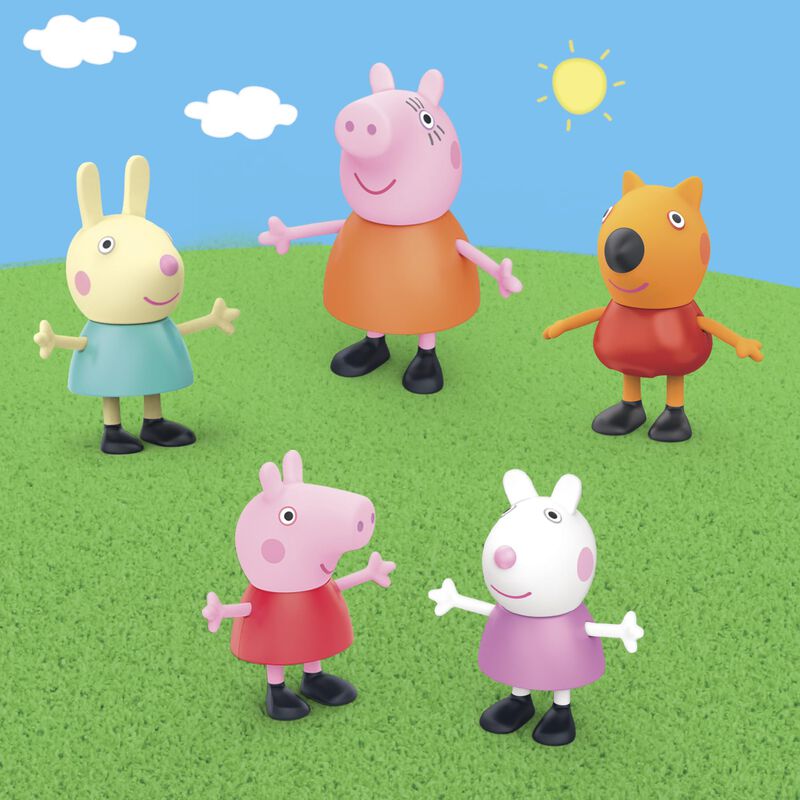 Playset Peppa Pig Peppa's Little Vehicle Con He... image number null