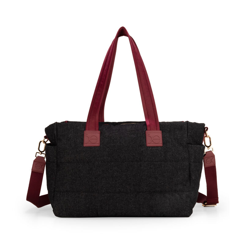Pa&ntilde;alera Duffle Bag Mediana Con Rubber Color Ne... image number null