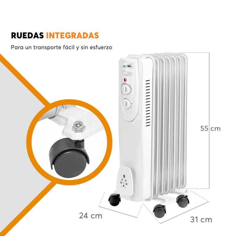 Calefactor Radiador De Aceite 4800 image number null