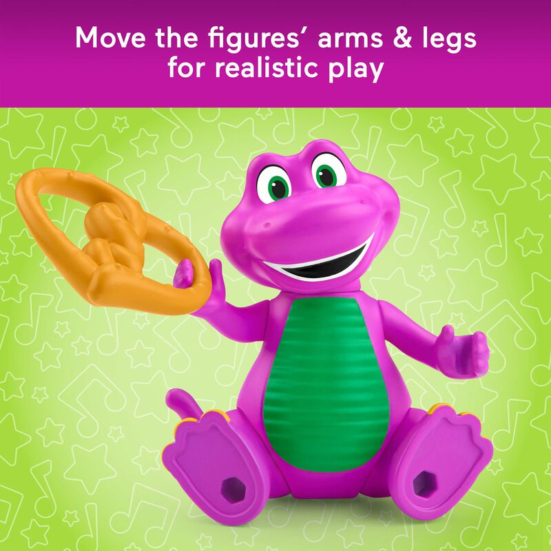 Figura De Juguete Fisher-price Barney & Friend ... image number null