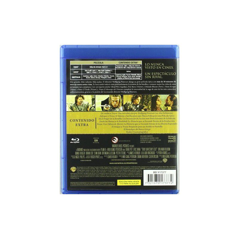 Troya: El Montaje Del Director Blu-ray image number null