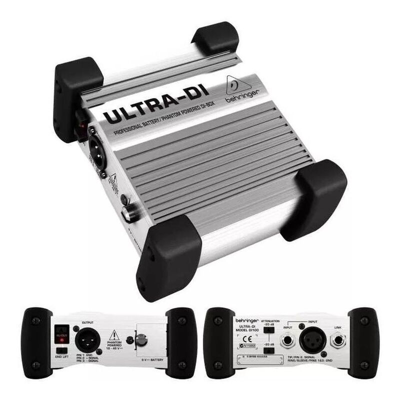 Behringer Caja Directa Profesional Activa Di100 image number null