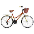 Bicicleta Benotto City MOOREA R26 Aluminio 21V. Terracota/Crema Mujer
