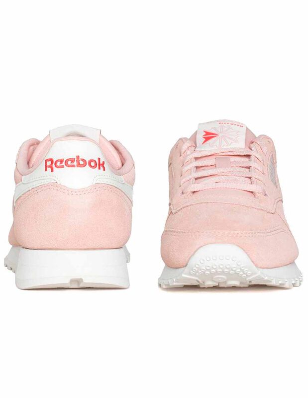 Tenis Dama Reebok Classic Leather Rosa 10003345... image number null