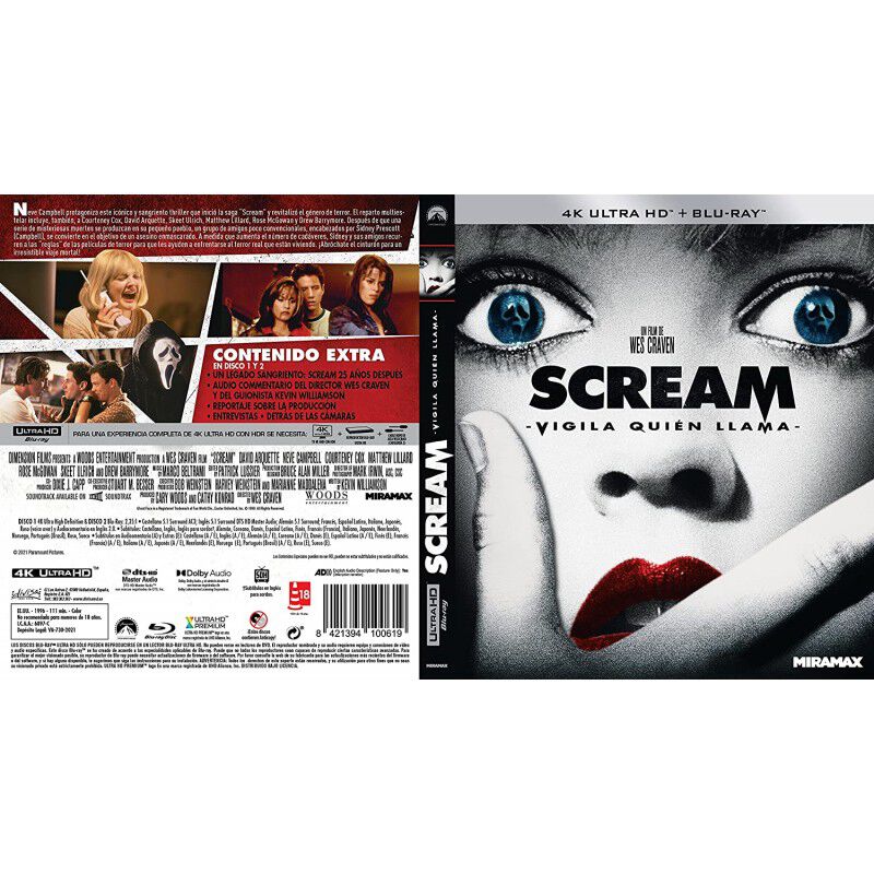 Scream - Vigila qui&eacute;n llama - BD [Blu-ray] image number null