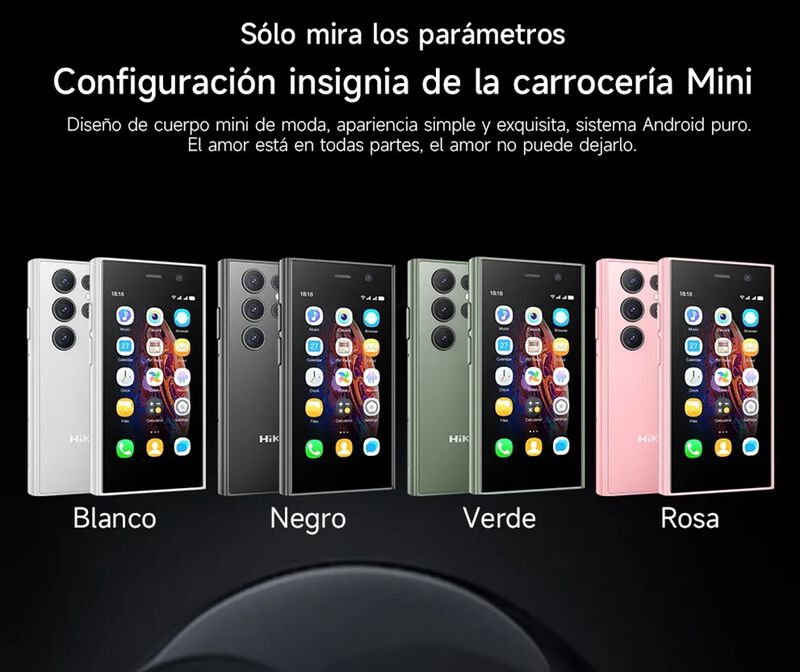 Hiking Mini Phone S25 2GB 16GB  Rosa image number null