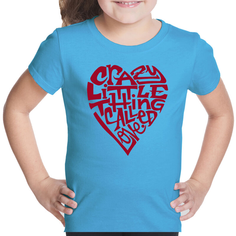Camiseta Word Art Para Ni&ntilde;a - Crazy Little Thin... image number null