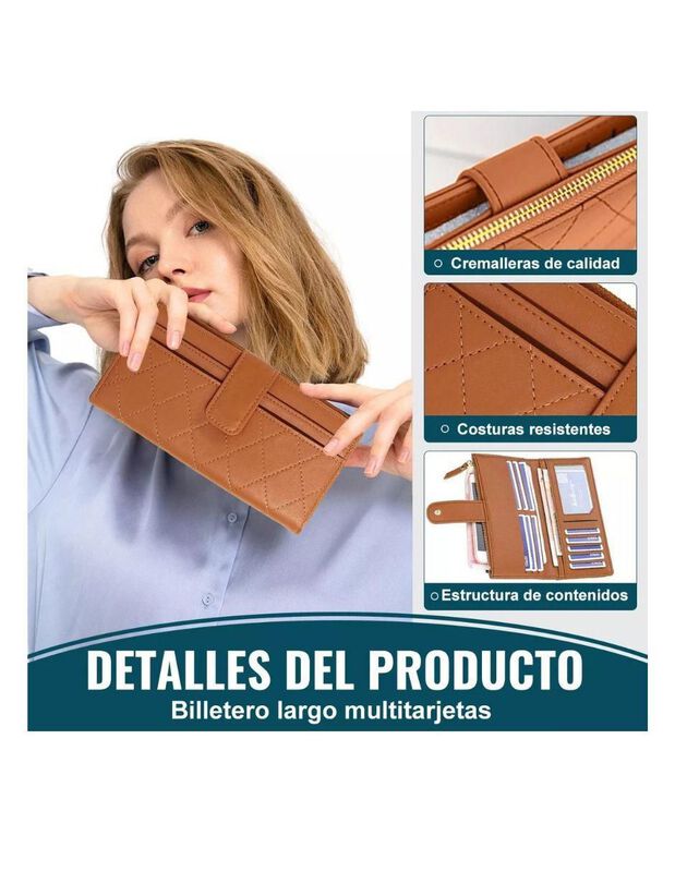 Monedero Pink Brule Moneychic Para Mujer image number null