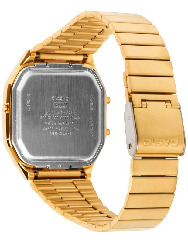 Reloj Casio Vintage Unisex AQ-240EG-9ACF dorado image number null