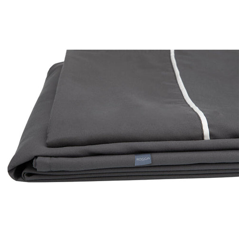 Juego de S&aacute;banas King Size Royal Touch Gris Oxf... image number null