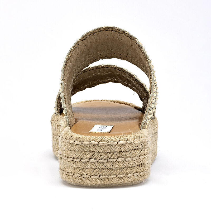 Lady One sandalia plataforma para mujer beige v... image number null