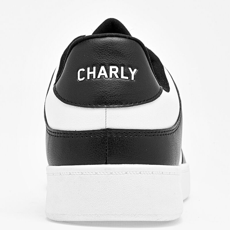 Charly tenis  para hombre blanco negro cod 1397... image number null
