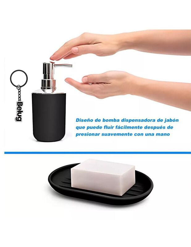 Juego de accesorios para baño Casa BIU de plást... image number null