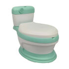 Baño Entrenador Verde Acojinado Con Sonido Y Antiderrapante