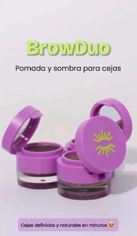 Ananda Pomada Duo para Cejas Cafe Oscuro image number null