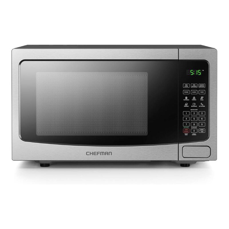Horno de Microondas Acero Inox Chefman 1.1 Pie... image number null