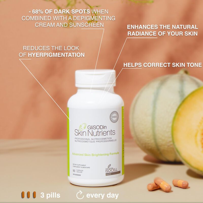 Suplemento Glisodin Skin Nutrients Para Ilumina... image number null