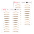 Tatuajes Temporales De Cejas Brows By Bossy &ndash; Pack De 2, Impermeables, Rubio Natural