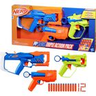 Lanzador Nerf N Series Pack Triple 12 Dardos Color Multicolor