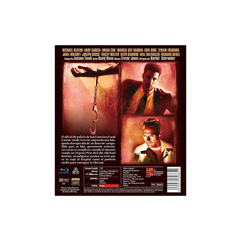 Medidas Desesperadas [blu-ray] (1997) image number null