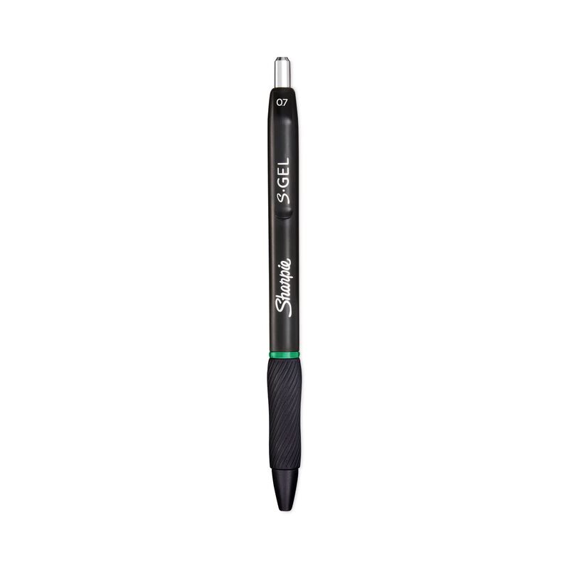 Bol&iacute;grafos De Gel Sharpie 0,7 mm Verde - Paquet... image number null